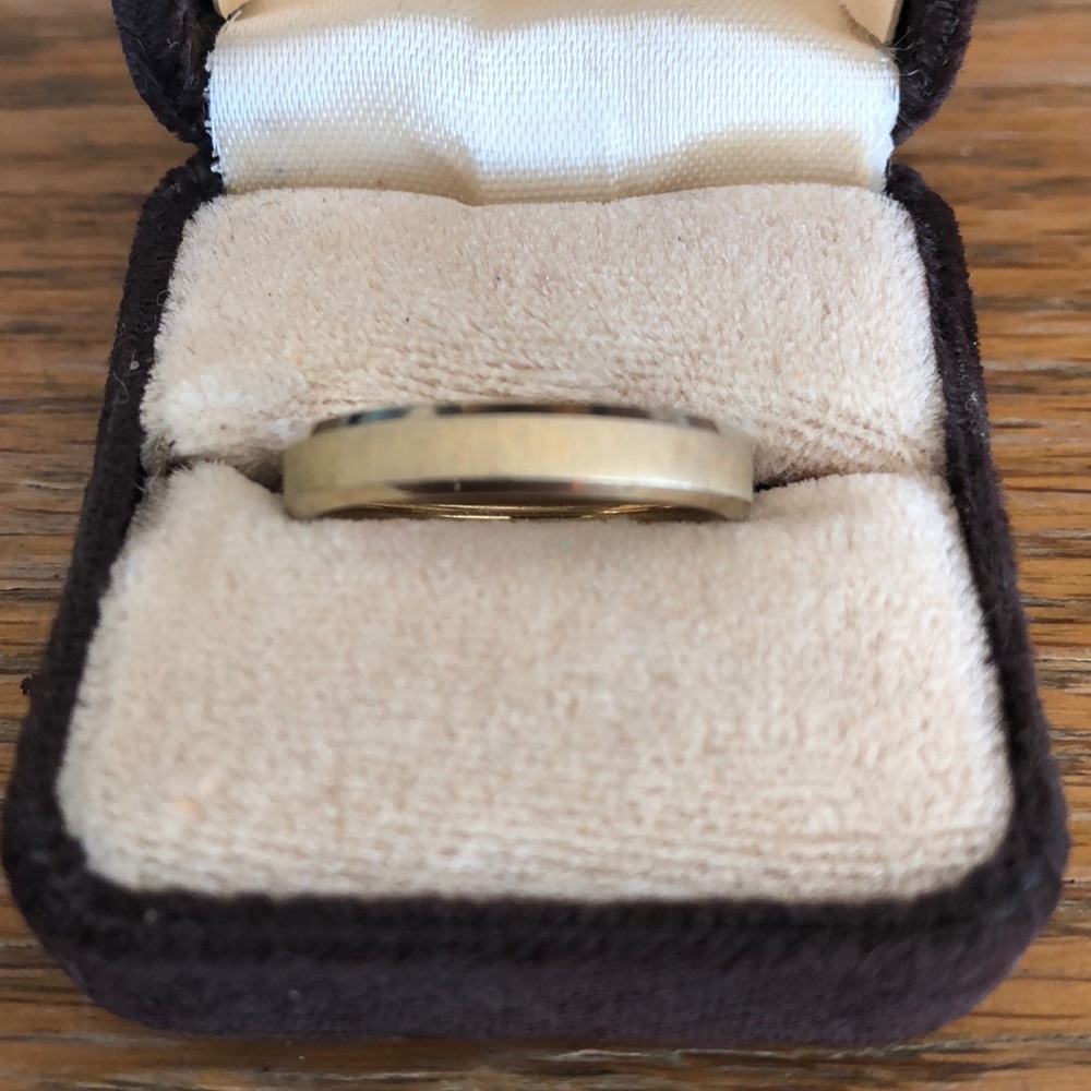 Gold Tone Ring